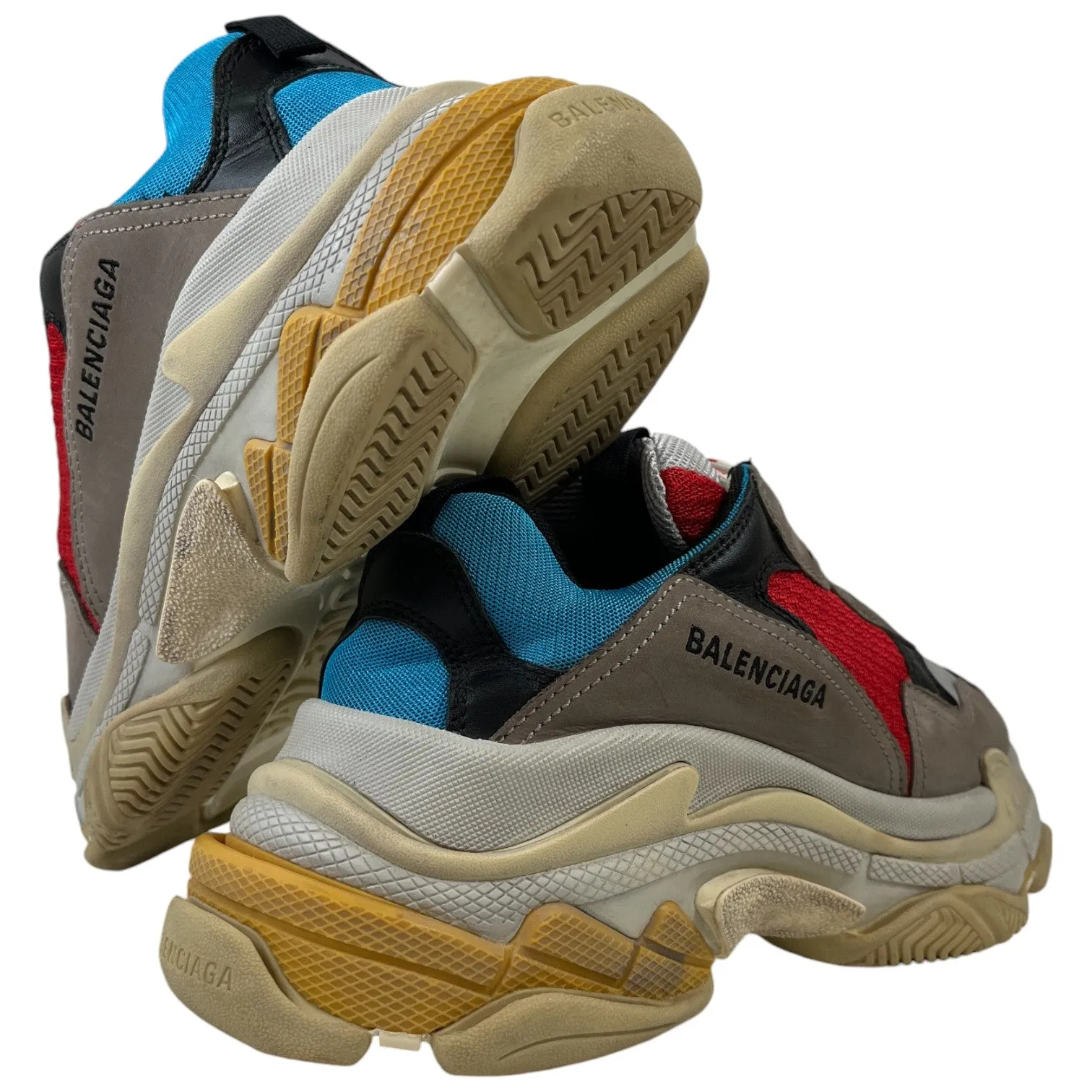 Men's Triple S Low Trainers Multi-Coloured Size EU 41 / UK 7