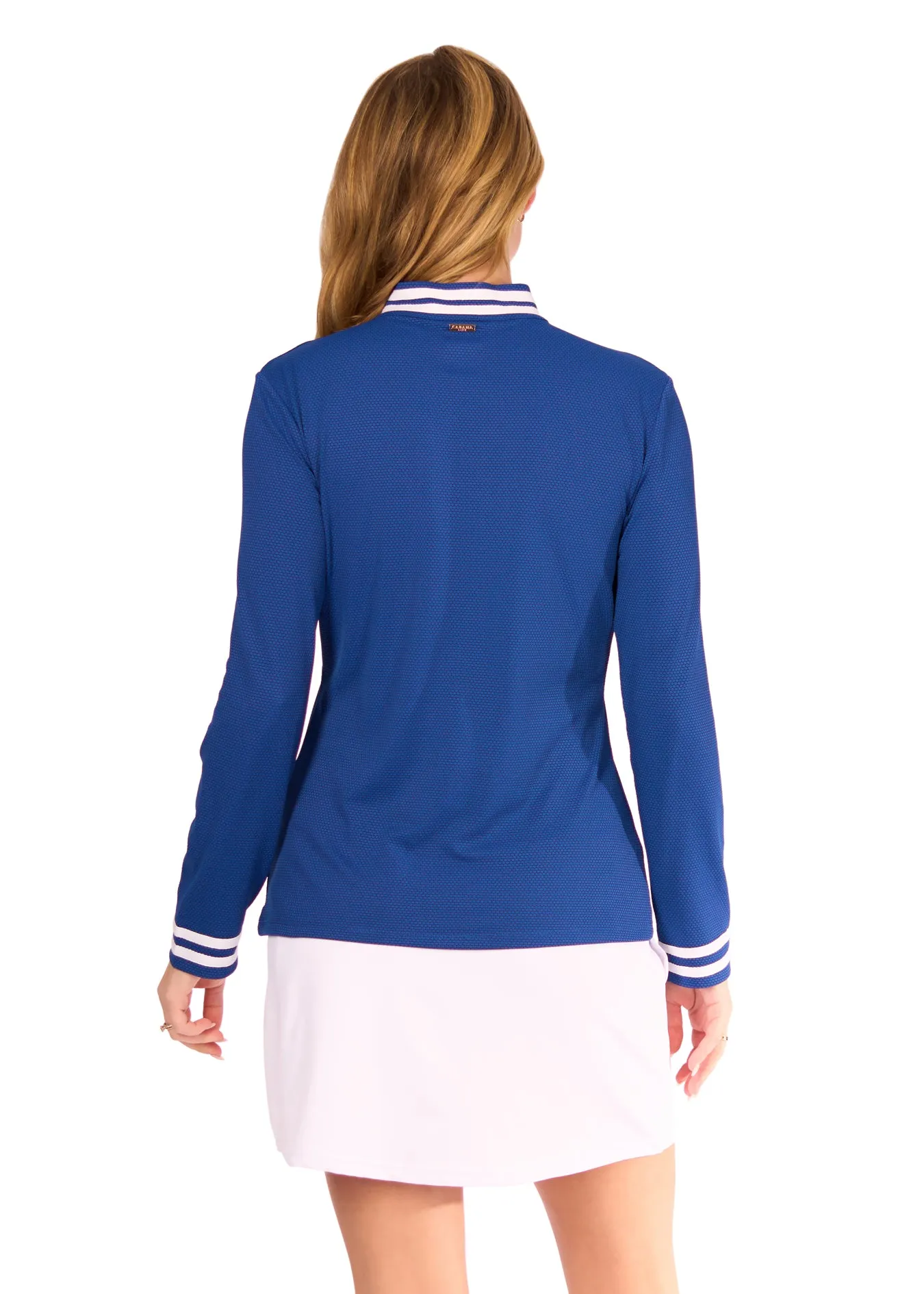 Navy Collared Quarter Zip