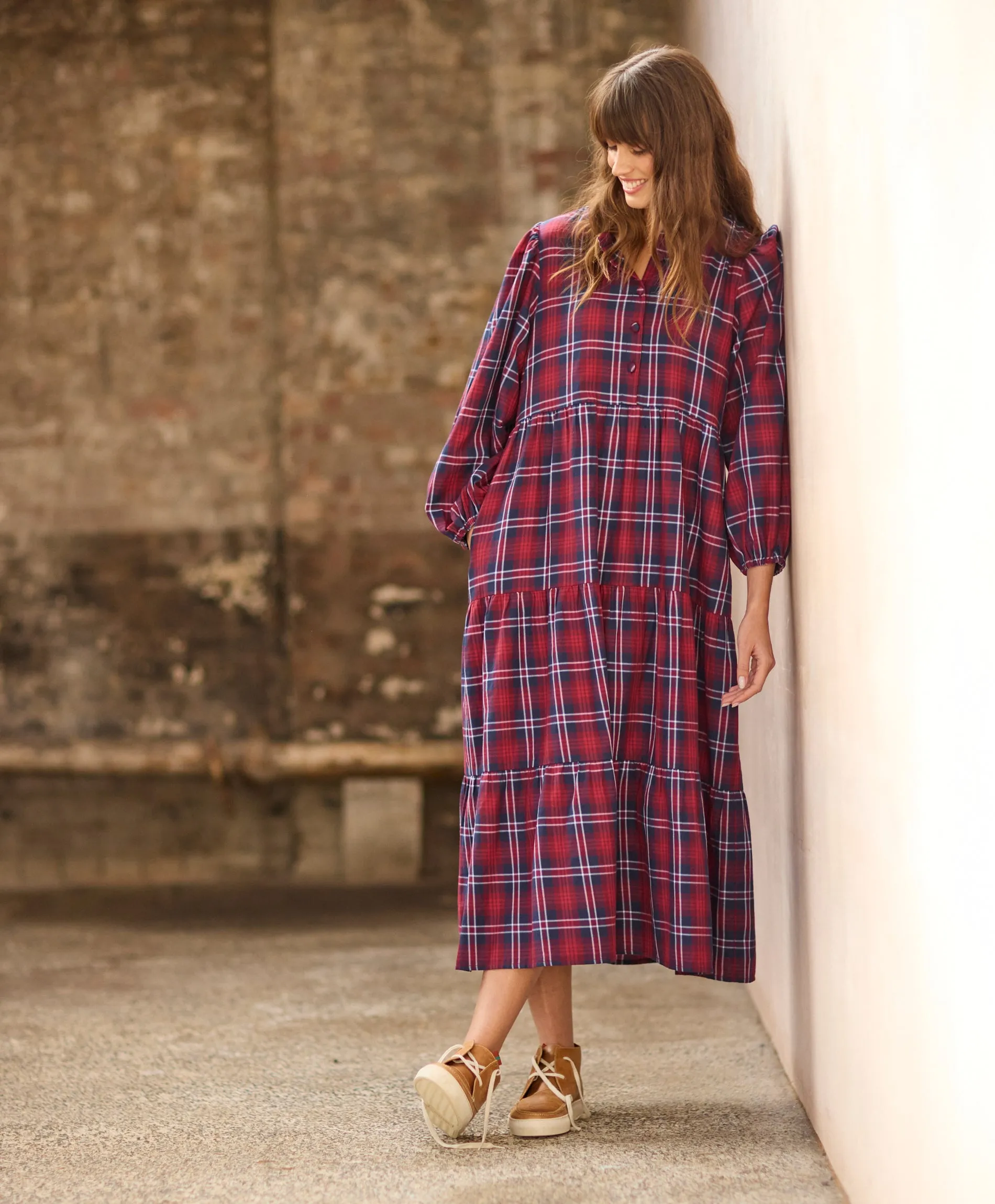 Nellie Tartan Dress