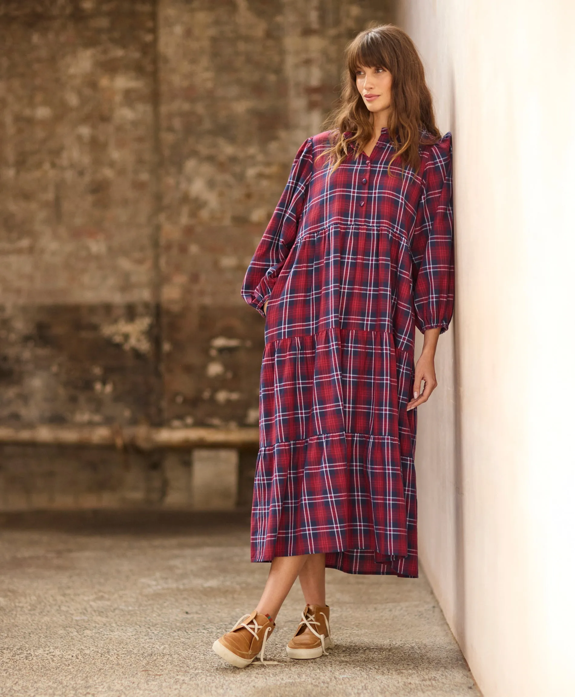 Nellie Tartan Dress