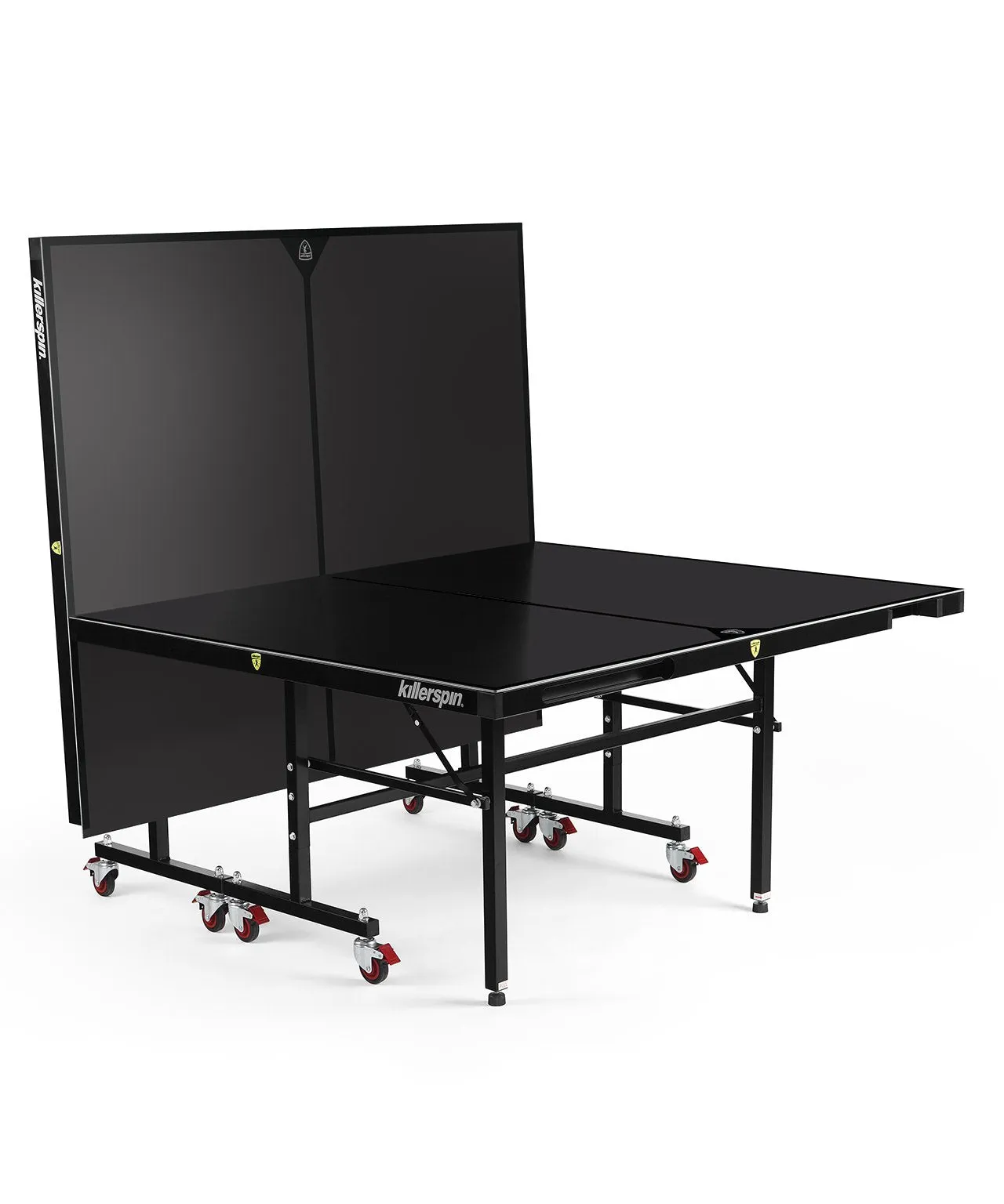 Outdoor Ping Pong Table with Storage Pockets - MyT10 BlackStorm by Killerspin