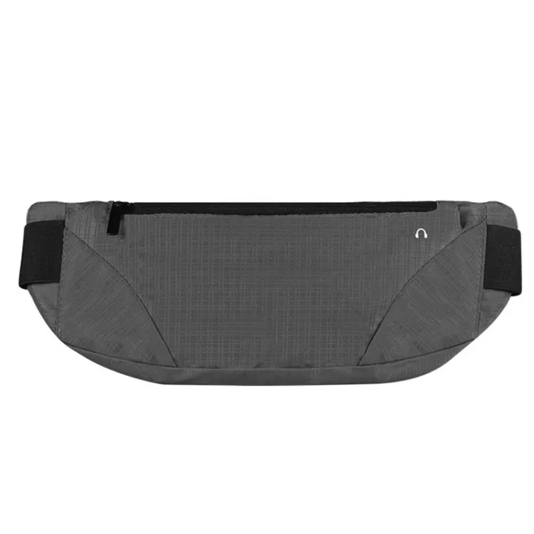 Outdoor Sports Running Ultra-light Large-capacity Close-fitting Phone Waist Bag(Grey)