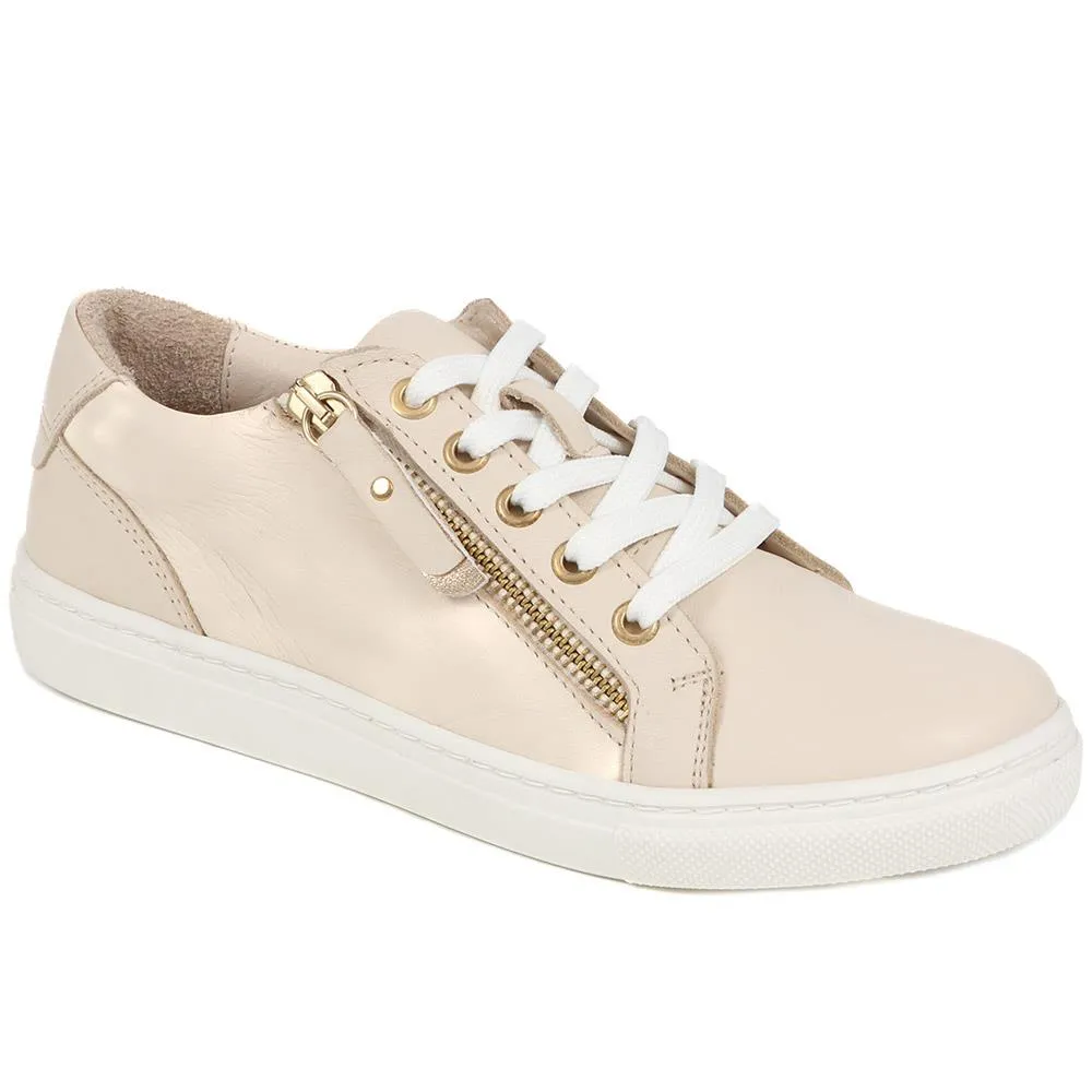 Padova2 Leather Lace-Up Trainers - PADOVA2 / 324 917