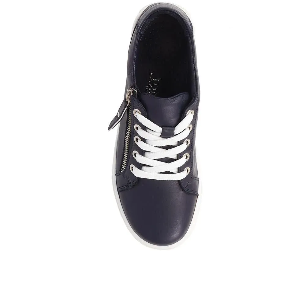 Padova2 Leather Lace-Up Trainers - PADOVA2 / 324 917