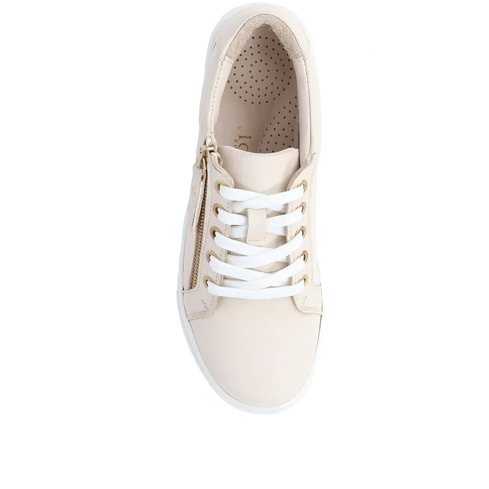 Padova2 Leather Lace-Up Trainers - PADOVA2 / 324 917