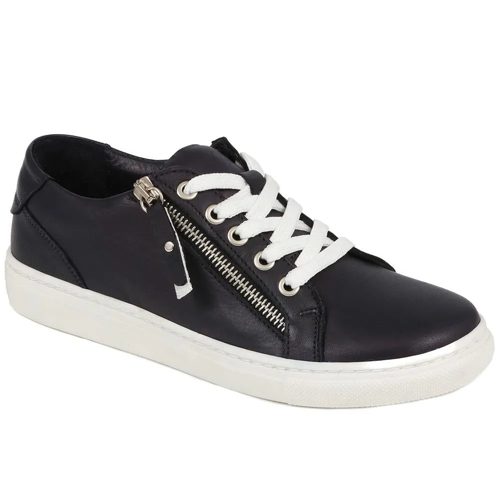 Padova2 Leather Lace-Up Trainers - PADOVA2 / 324 917