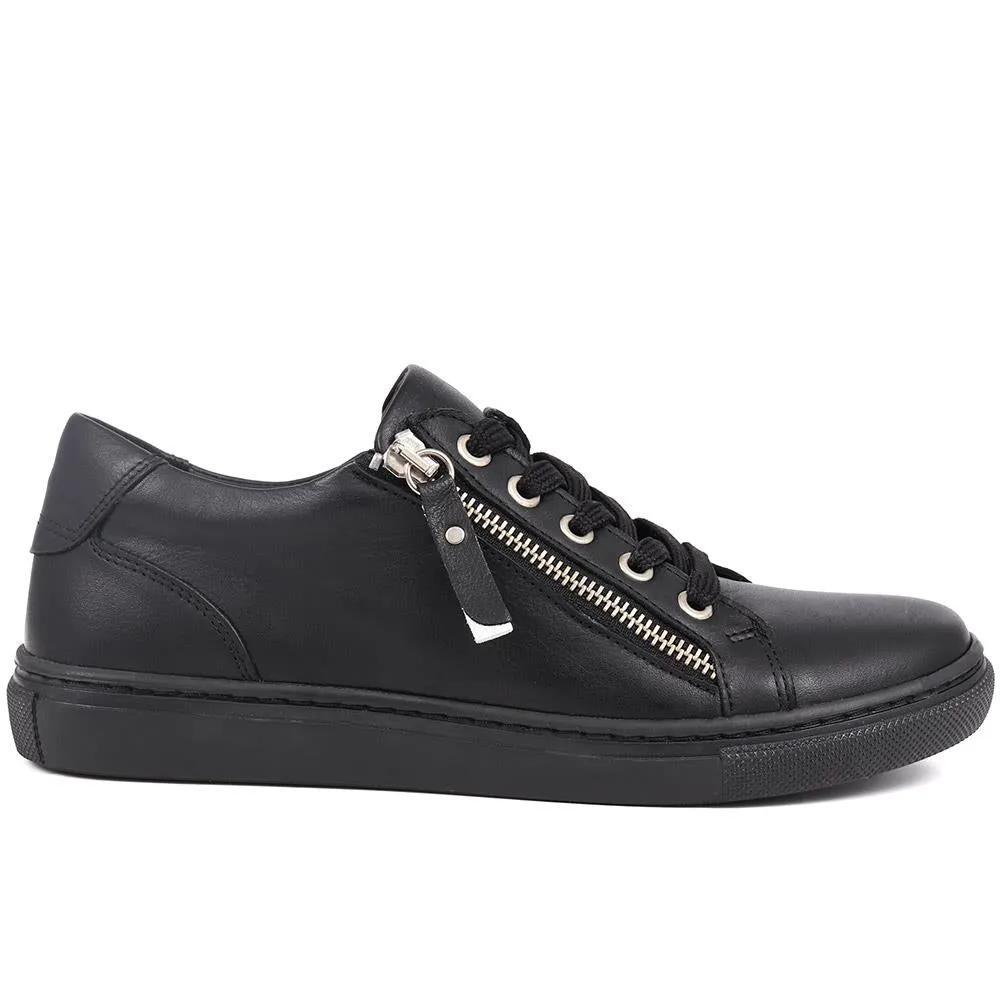 Padova2 Leather Lace-Up Trainers - PADOVA2 / 324 917