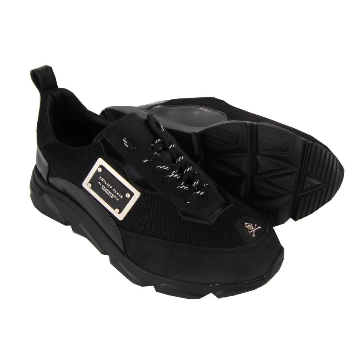 Philipp Plein Black Runner Original Trainers