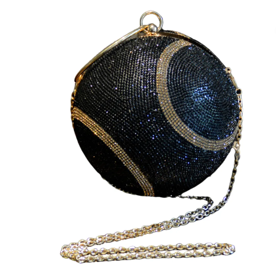 Pre Order: Rhinestone Tennis Dinner Crossbody Bag