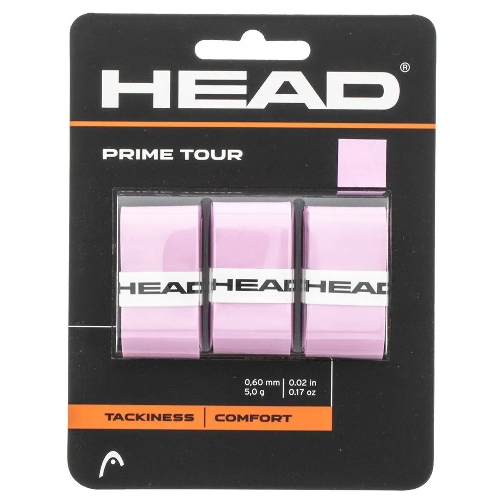 Prime Tour Tennis Overgrip 3-Pack Pink