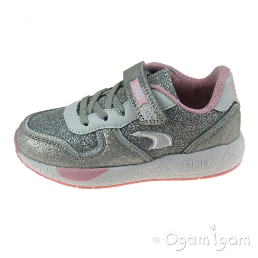 Primigi 7453400 Girls Silver Trainer