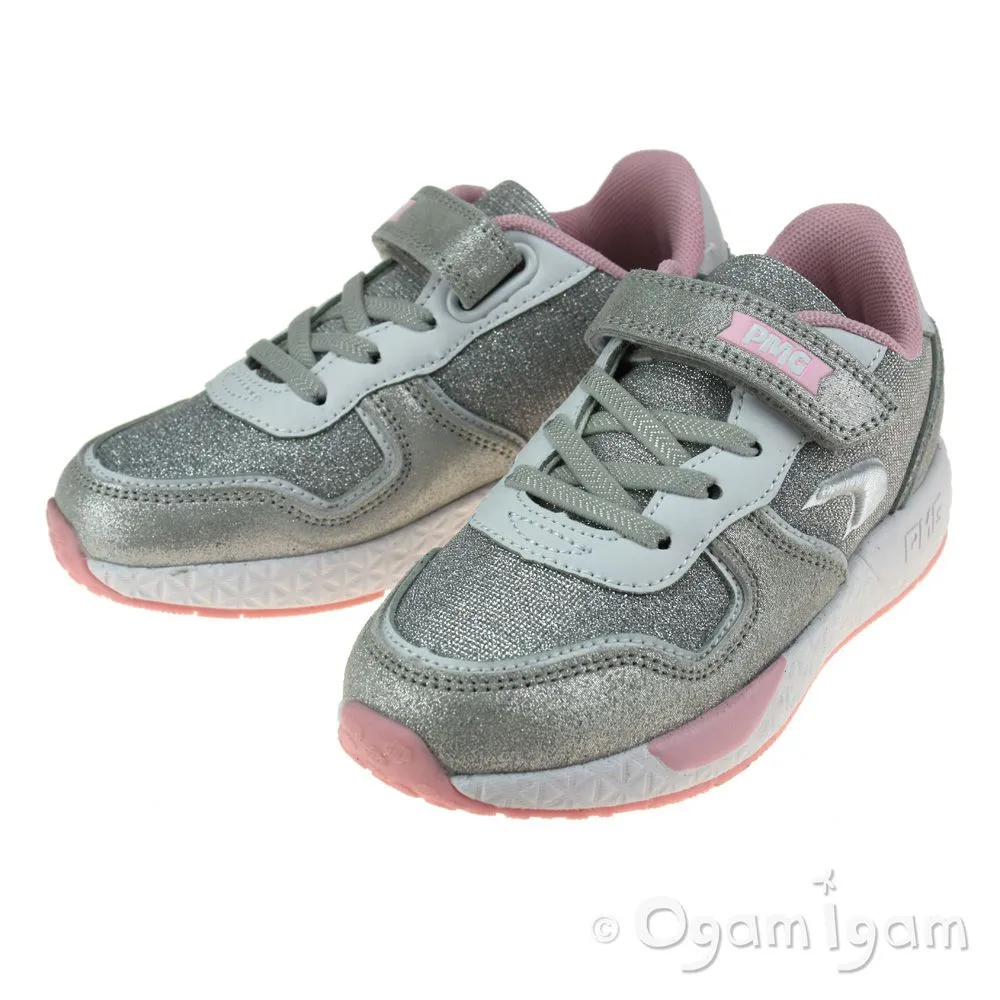 Primigi 7453400 Girls Silver Trainer