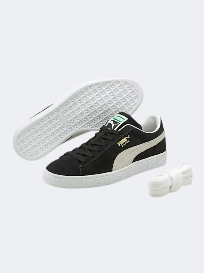 Puma Suede Classic Xxi Men Lifestyle Shoes Black/White