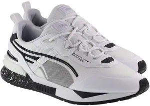 Puma Trainers Mens Mirage Tech Bubble White Black