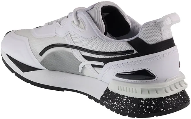 Puma Trainers Mens Mirage Tech Bubble White Black