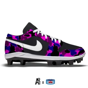 "Berry Army Camo" Jordan 1 Retro Cleats