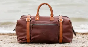 Roamographer | An American Bison Leather Duffle Bag