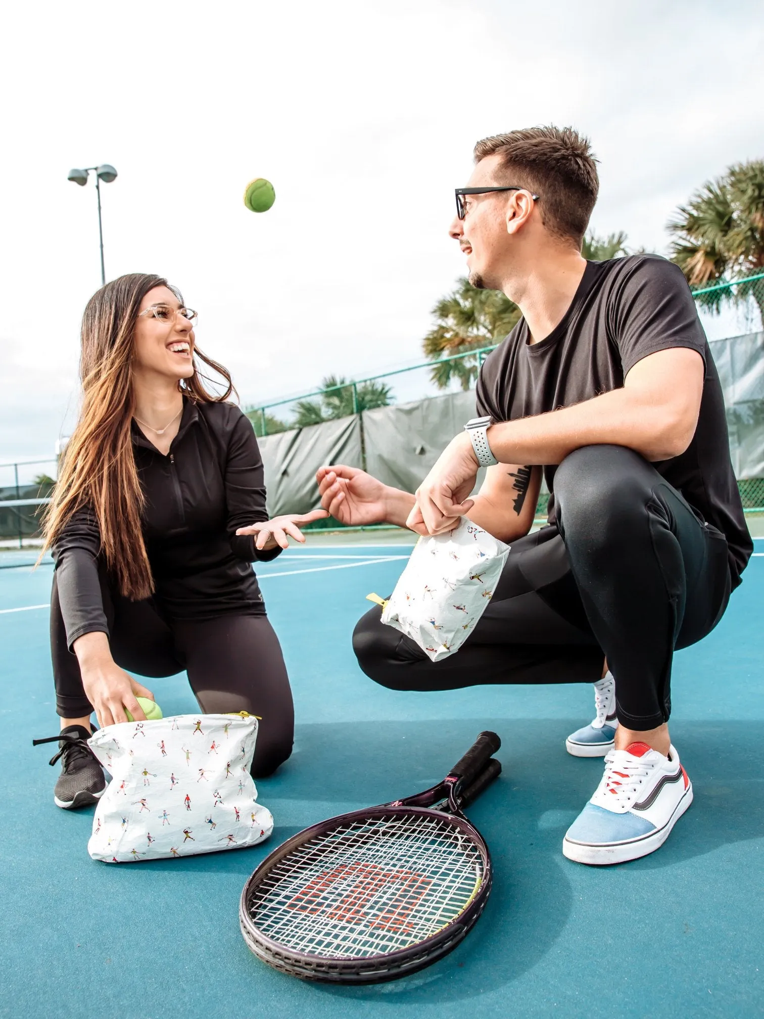 Set of Two - Organizational Packs - Tennis Match Pattern