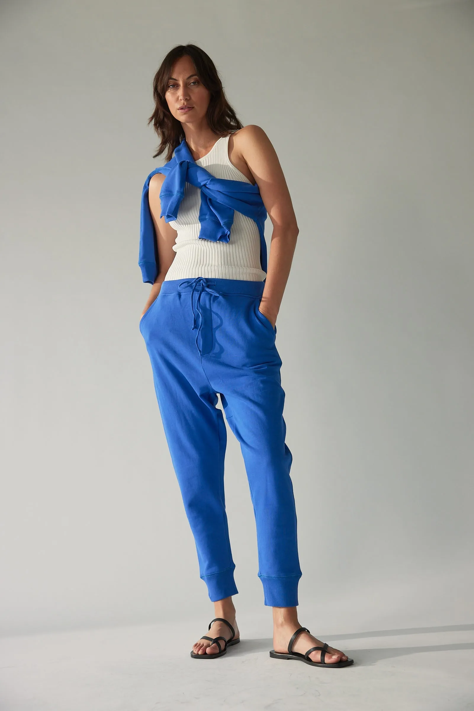 Shen Luxe Blue Sweat Pant