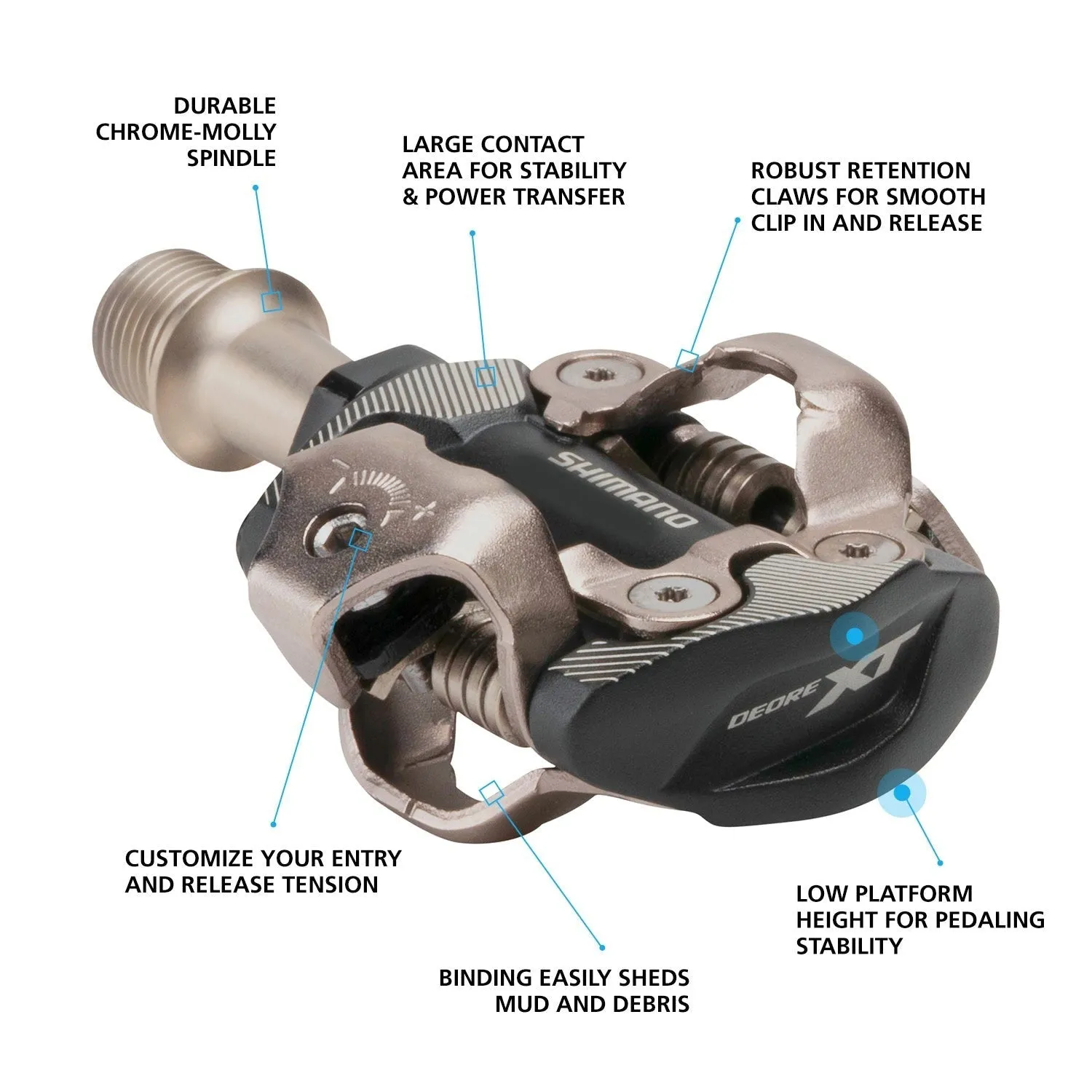 Shimano PD-M8100 Deore XT Race SPD Pedal