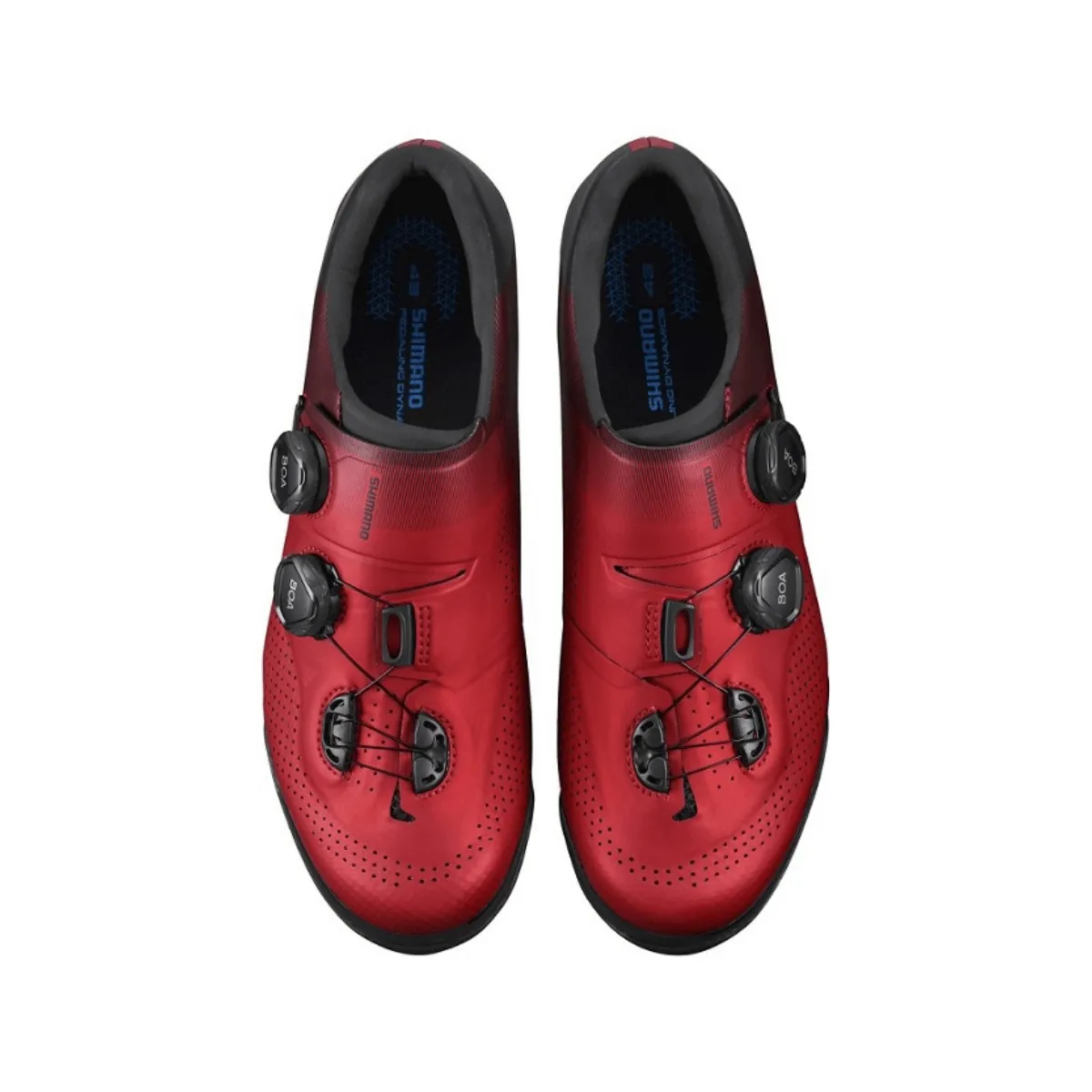 Shimano XC702 MTB Shoes Red