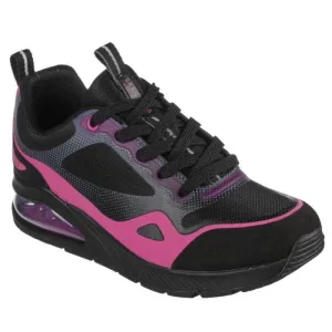 Skechers Uno 2 Mad Air Womens Trainer Black Pink