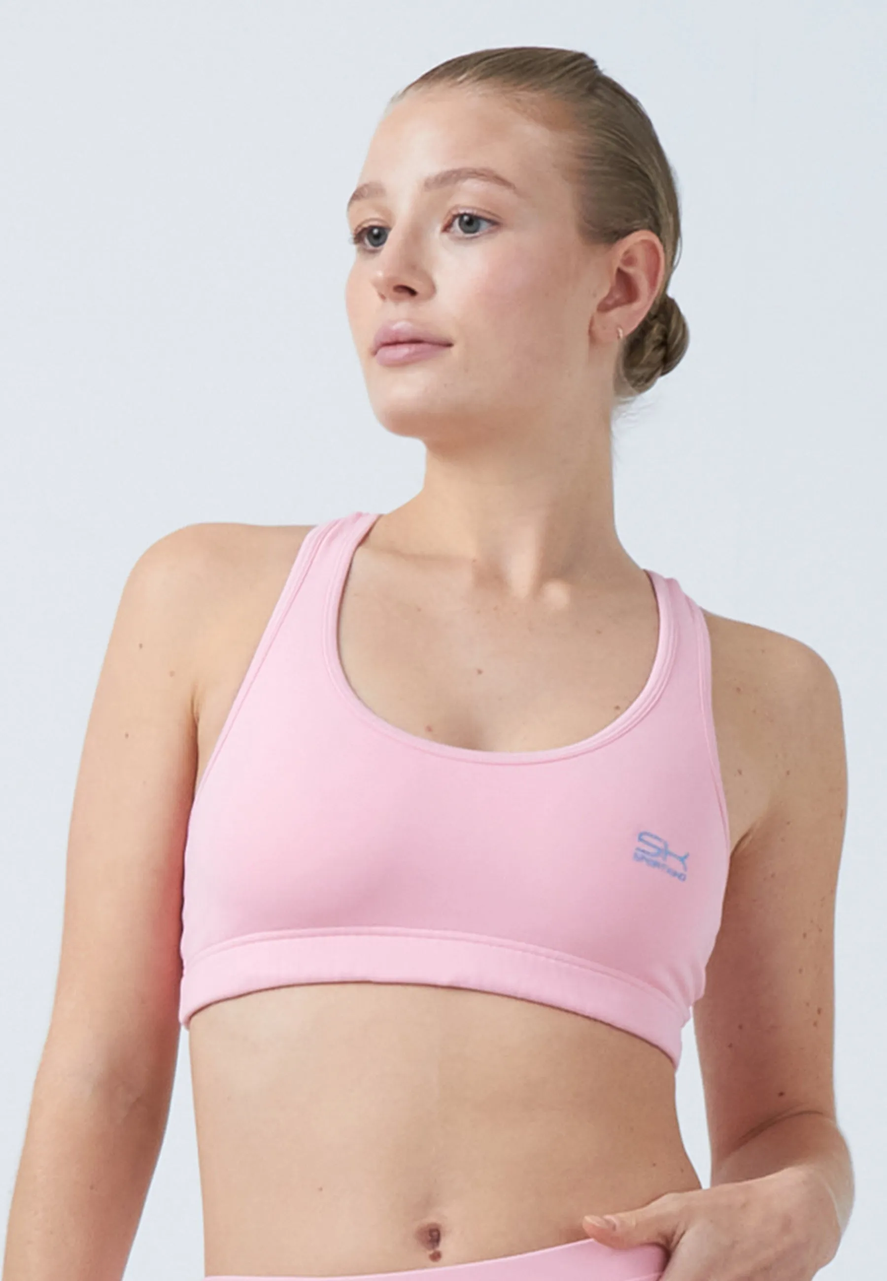 Sports Bra with Racerback, light pink