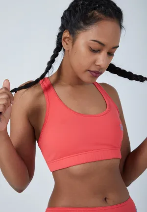 Sports Bra with Racerback, peach