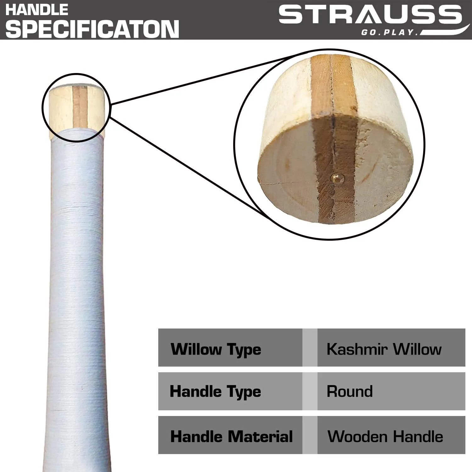 Strauss Scoop Tennis Cricket Bat | Edition: Blaster | Full Size | Kashmir Willow | Color: Silver | Lightweight | Tennis Ball Cricket Bat