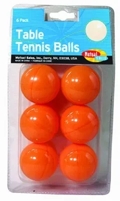 Table Tennis Balls -  6 count