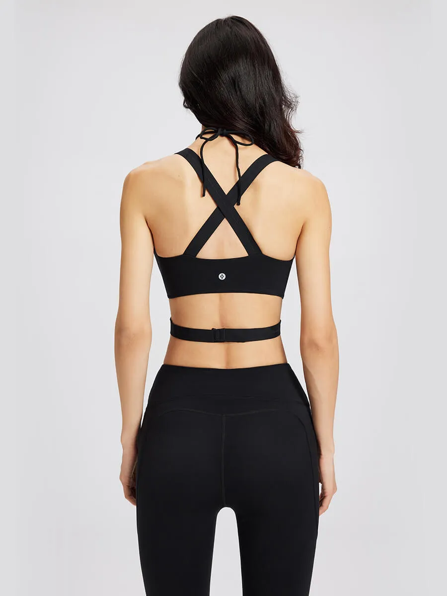 Teardrop Hollow Sports Bra