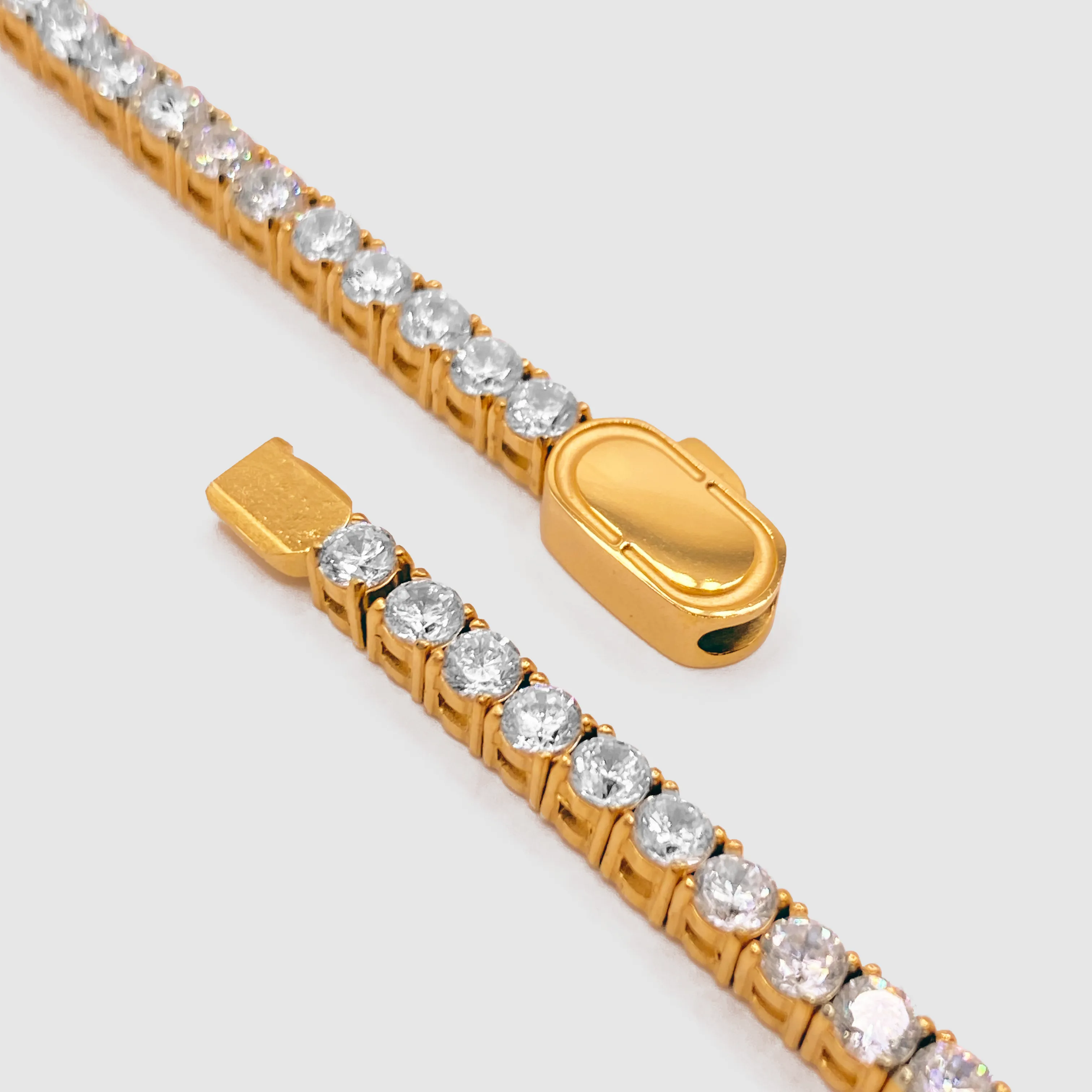 Tennis Bracelet (Gold) 3mm