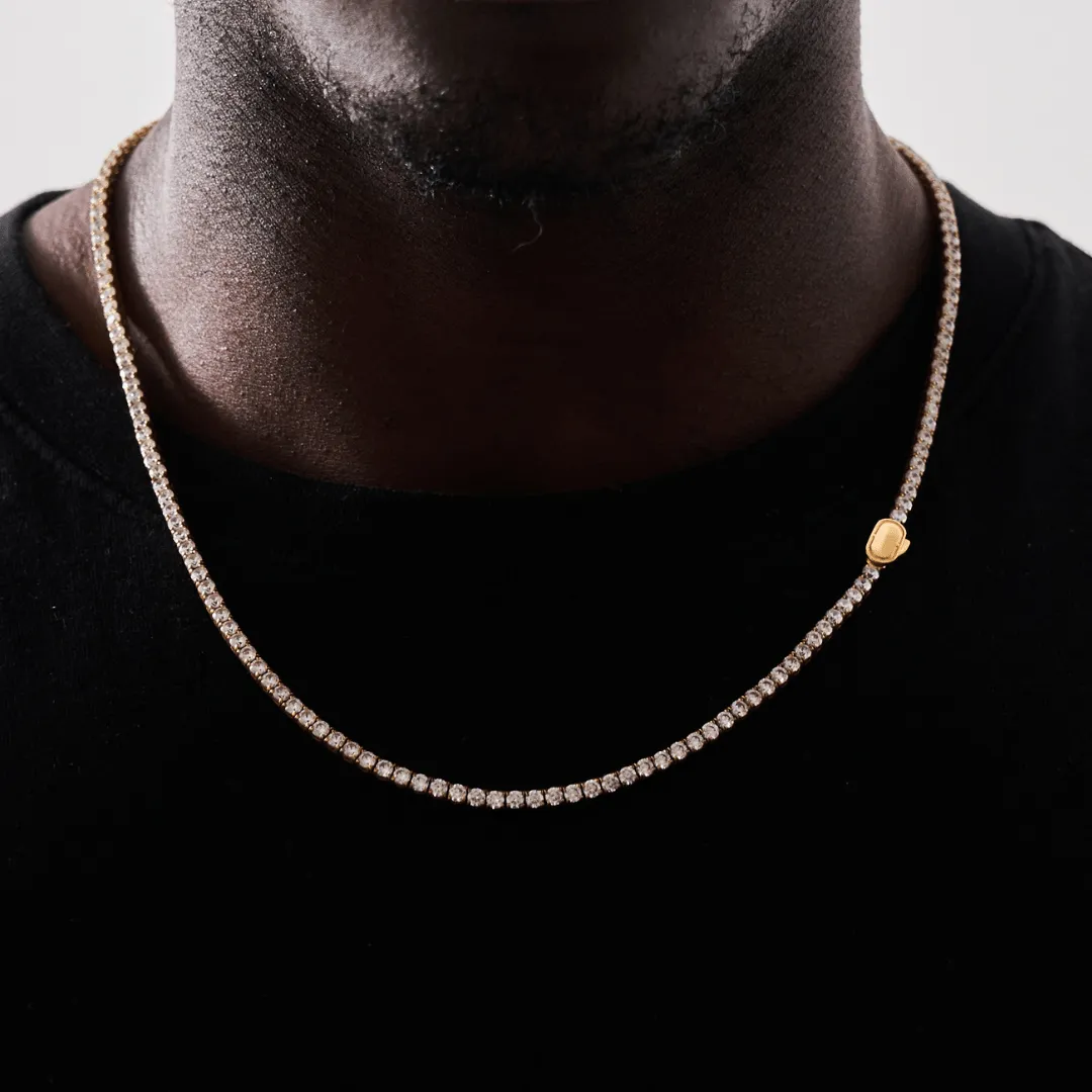 Tennis Chain (Gold) 3mm