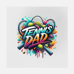 Tennis Dad Street Art