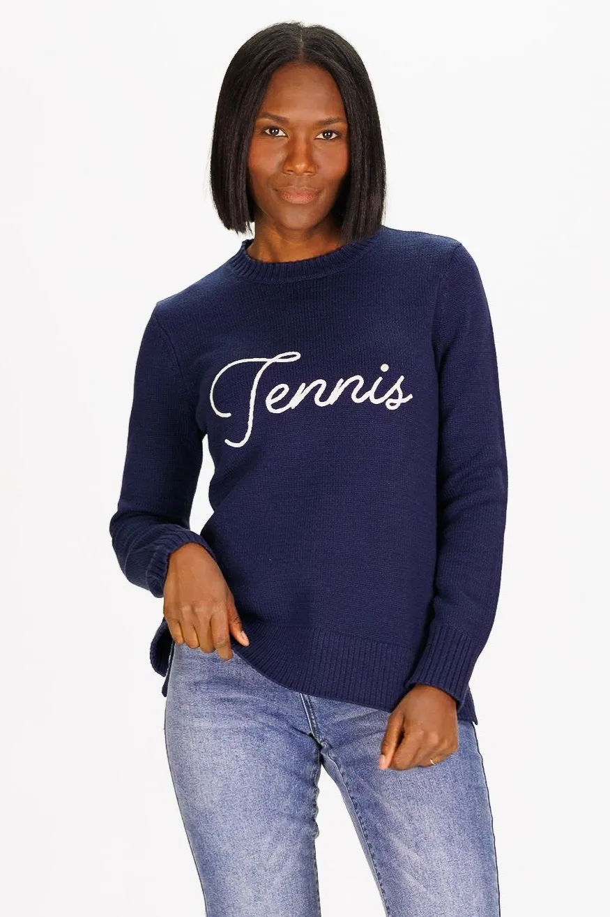 Tennis Heirloom Cotton Sweater