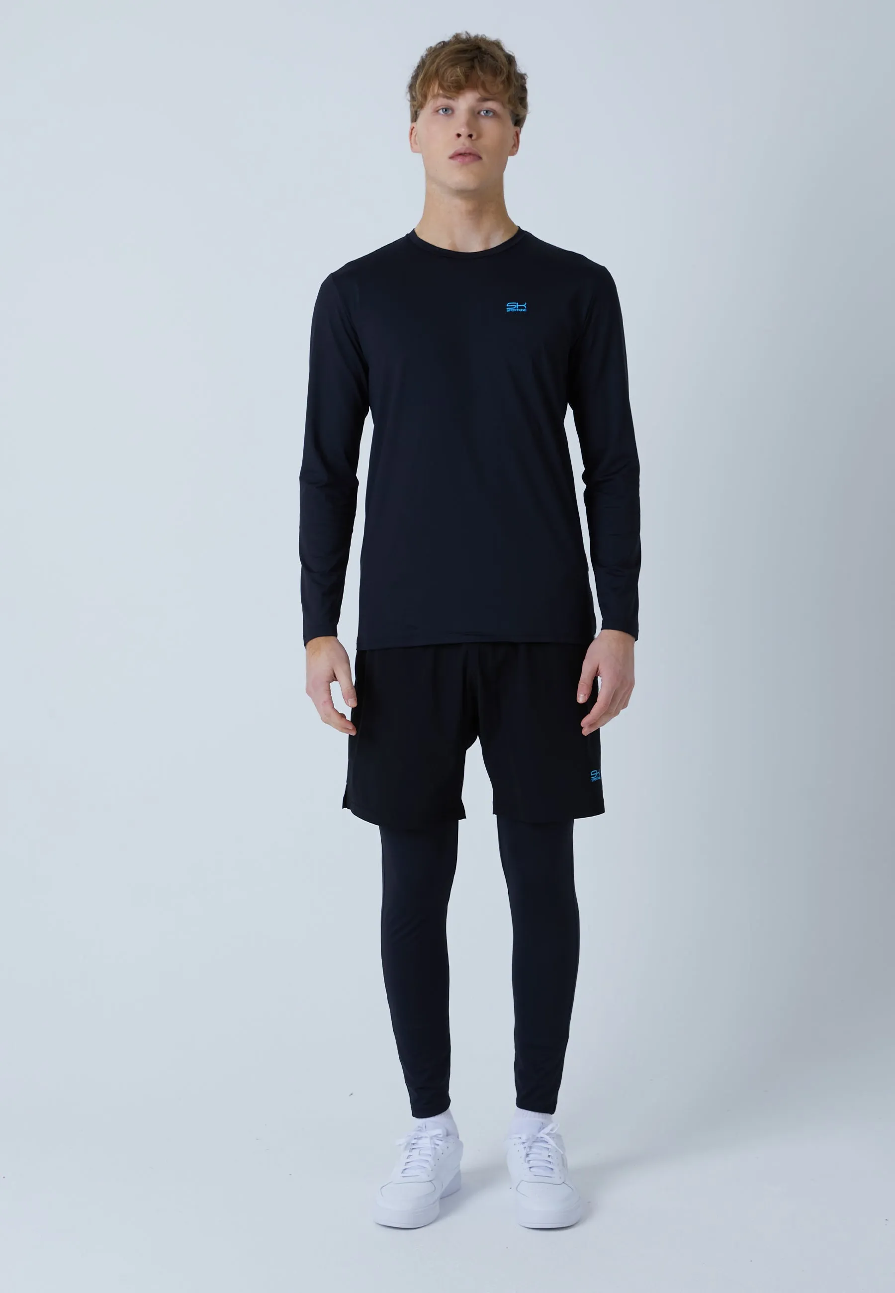 Tennis Longsleeve Shirt, black