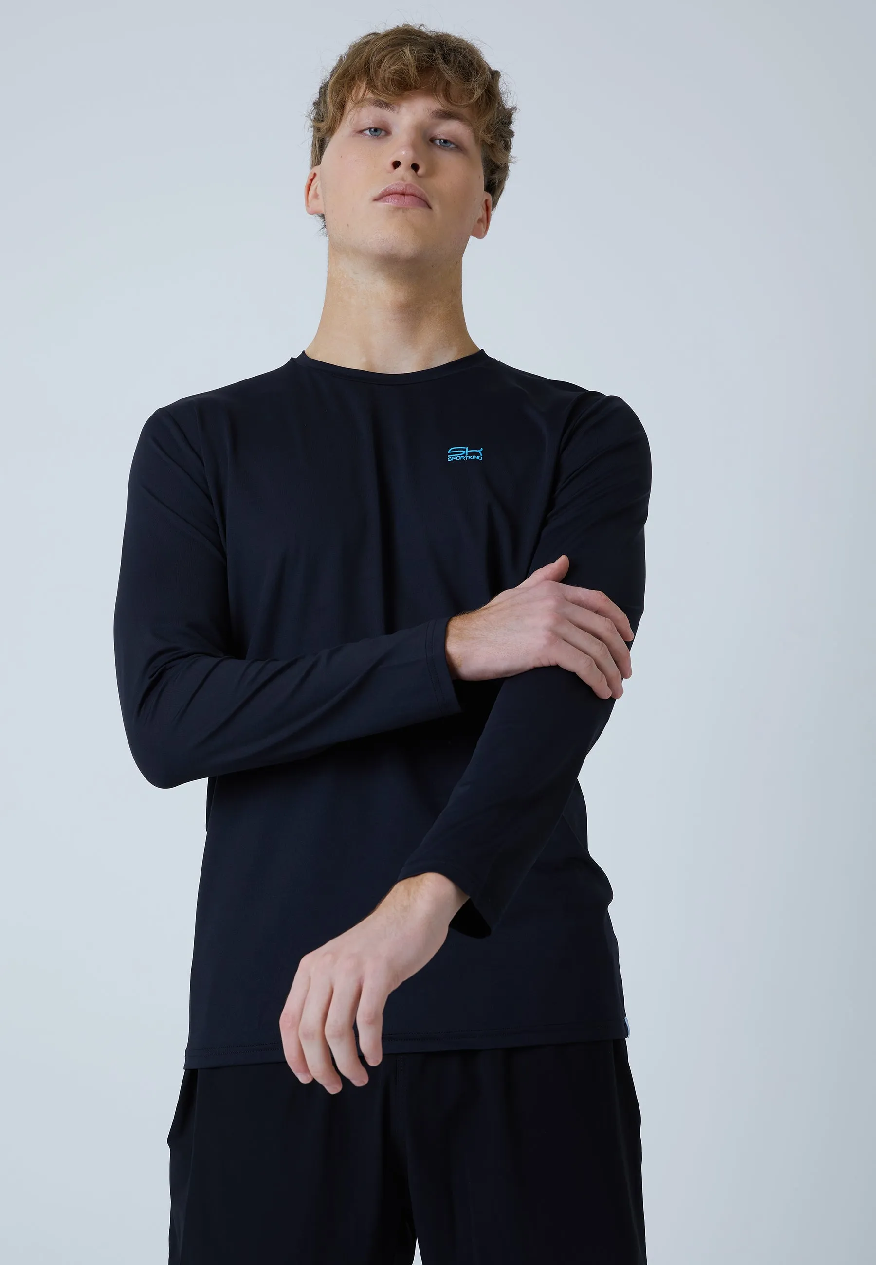 Tennis Longsleeve Shirt, black