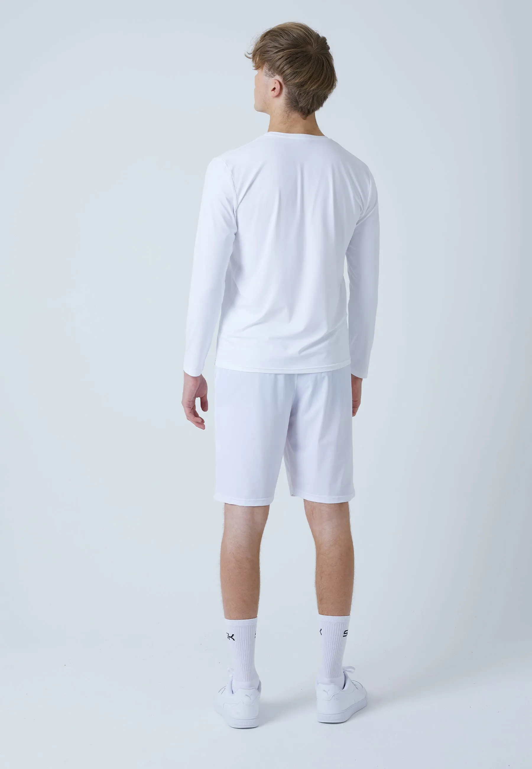 Tennis Longsleeve Shirt, white