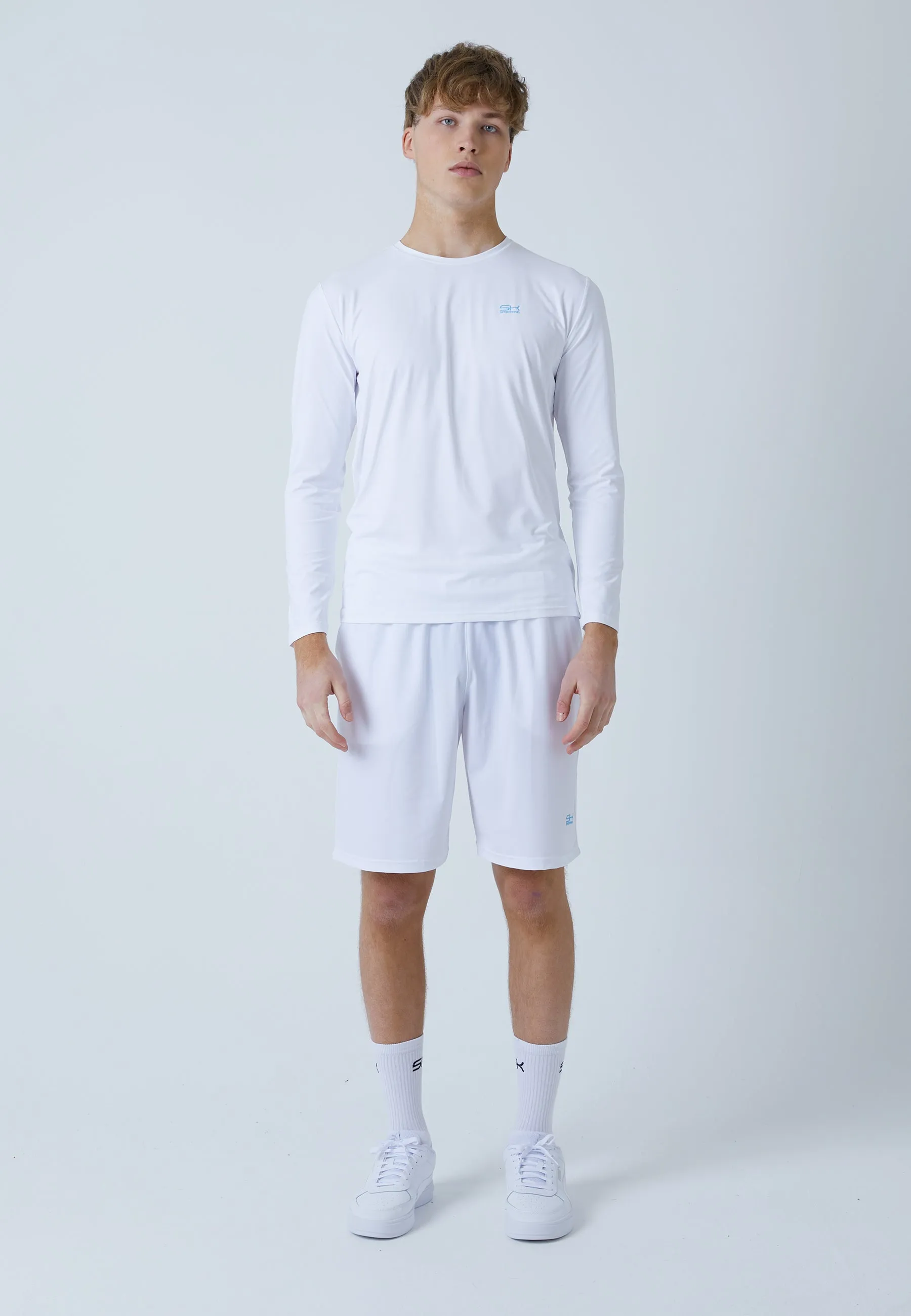 Tennis Longsleeve Shirt, white