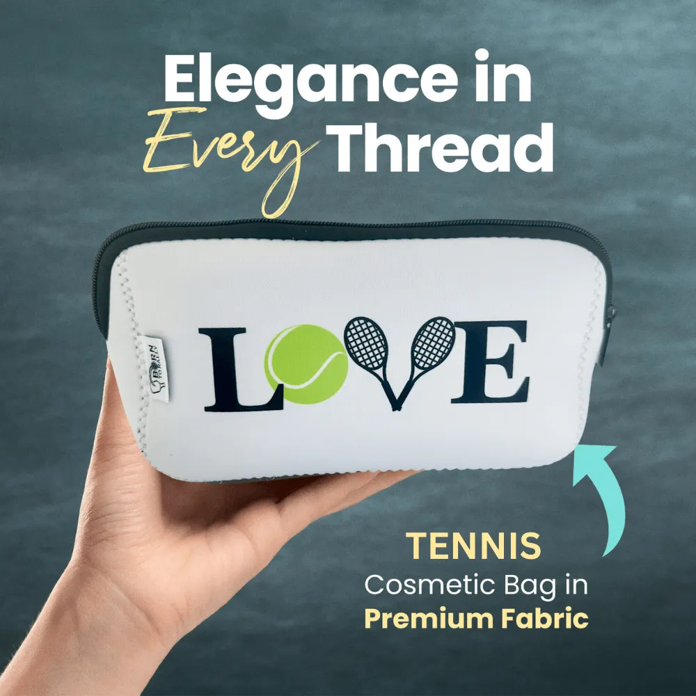 Tennis Love Cosmetic Bag