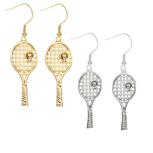 Tennis Racket Dangle Earrings