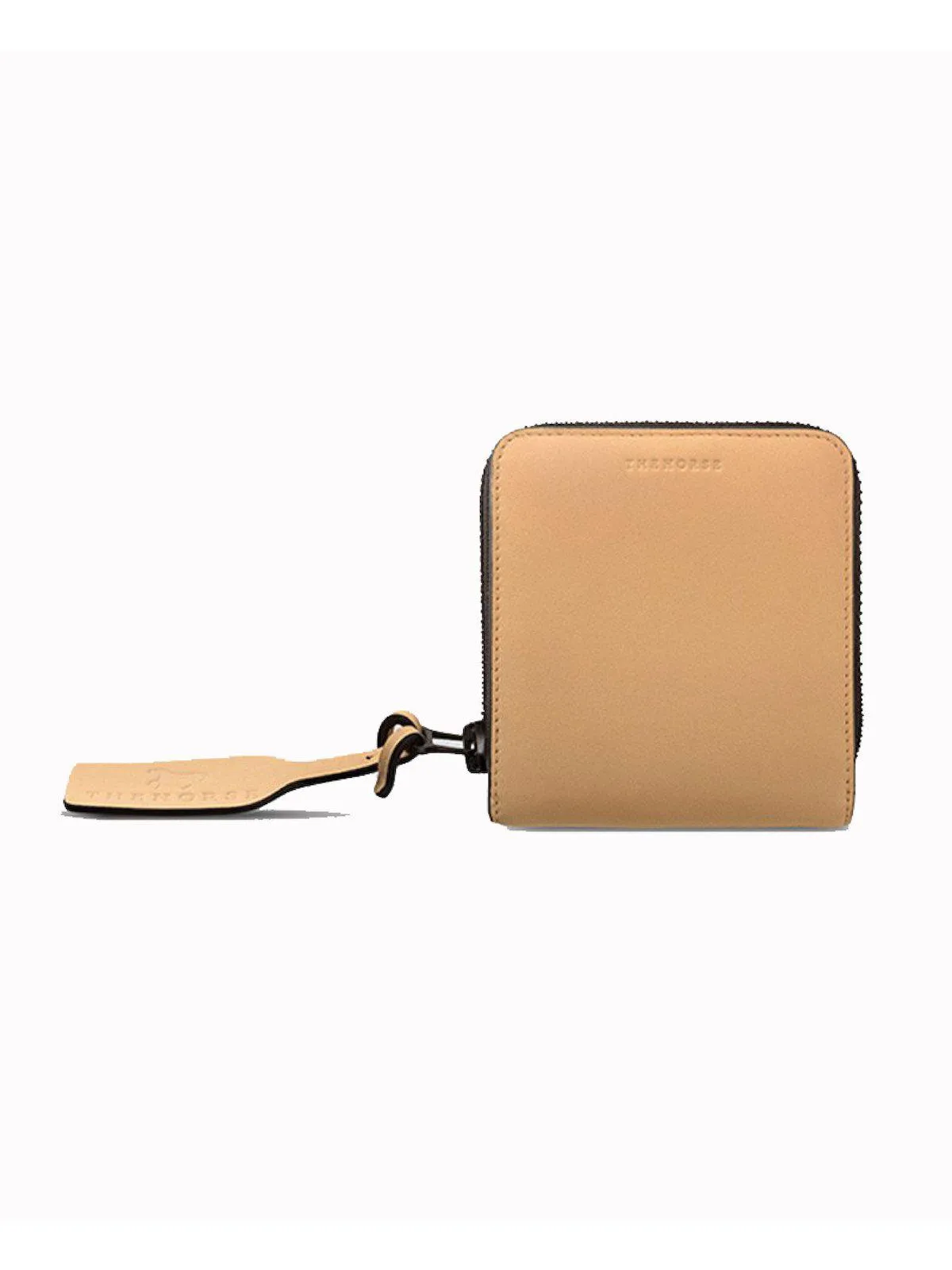 The Horse Mini Block Wallet Taupe