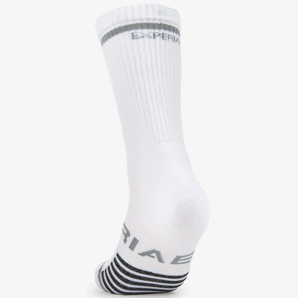 Thorlo Experia UltraLight Padded Crew Socks - White