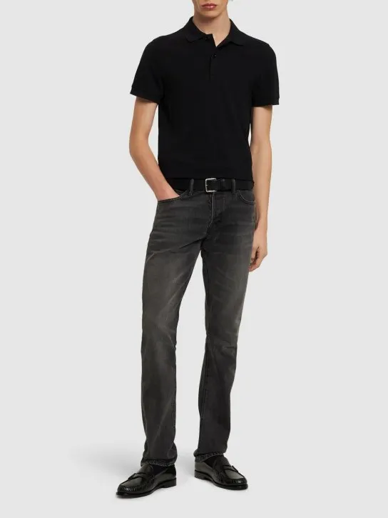 Tom Ford   Tennis cotton piquet polo 