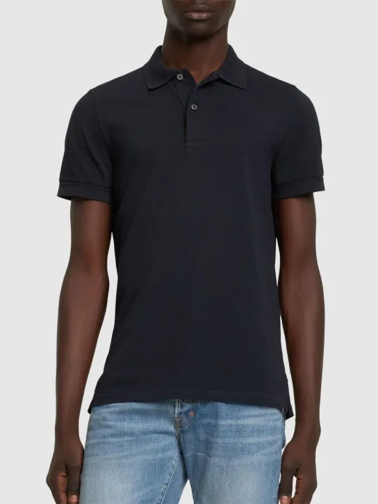 Tom Ford   Tennis cotton piquet polo 