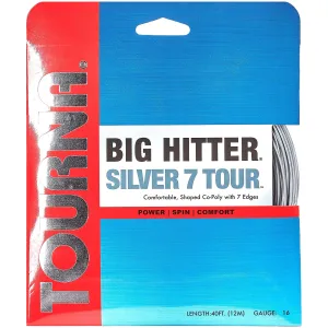 Tourna Big Hitter Silver 7 Tour 17g Tennis 12m String Set