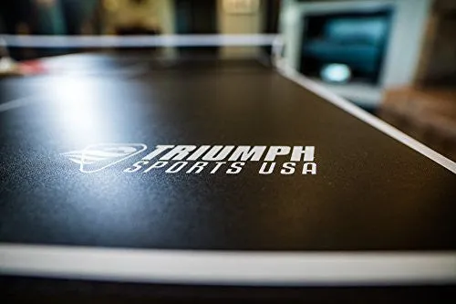 Triumph Sports Phoenix 84" Billiard Table with Table Tennis Top