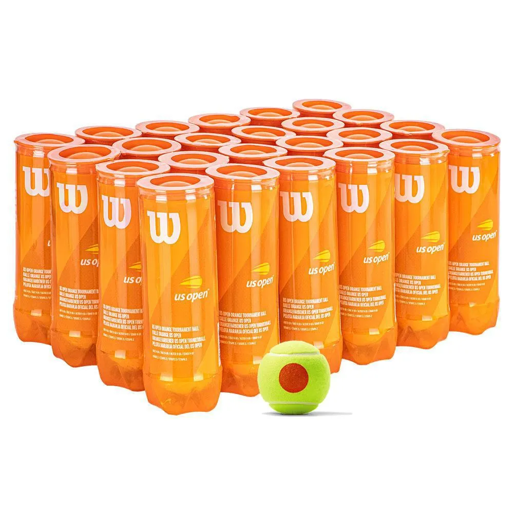 US Open Orange Tournament Tennis Ball Case