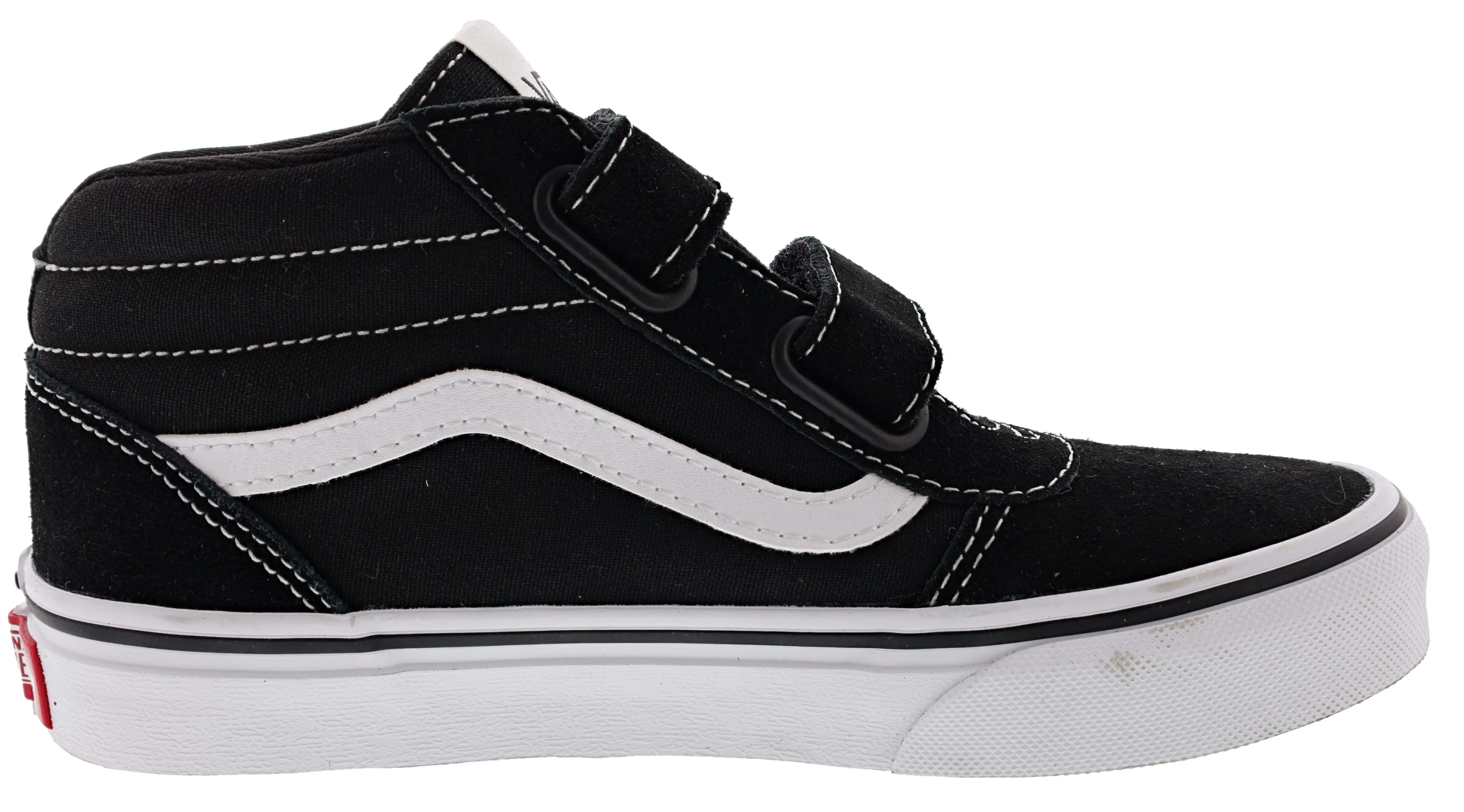 Vans Kid's Ward Mid V Dual Strap Shoes