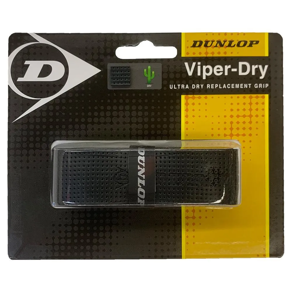 Viperdry Black Ultra Dry Replacement Tennis Grip